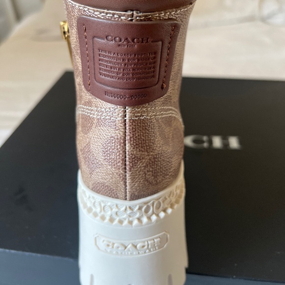 Coach Ainsley Coated Canva boots - Picture 2 of 6